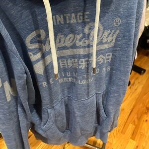 Superdry Vintage Blue Hoodie